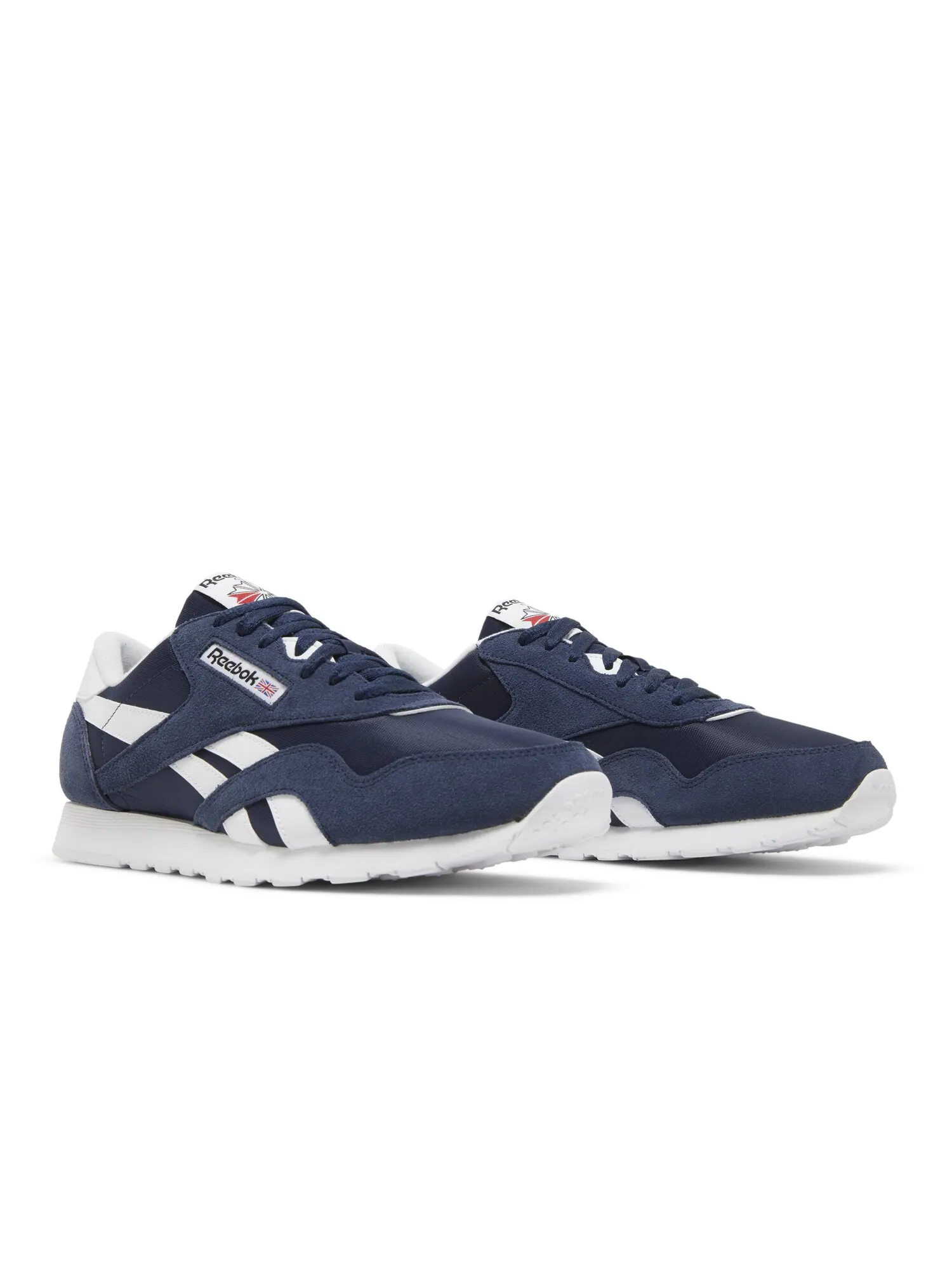 Кроссовки Classic Nylon Reebok — изображение 8 из 8, темно-синий/белый/белый