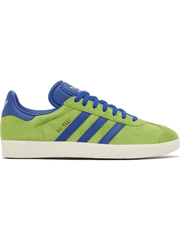 Кроссовки Gazelle 'Lime Blue' — изображение 1 из 4, зеленый