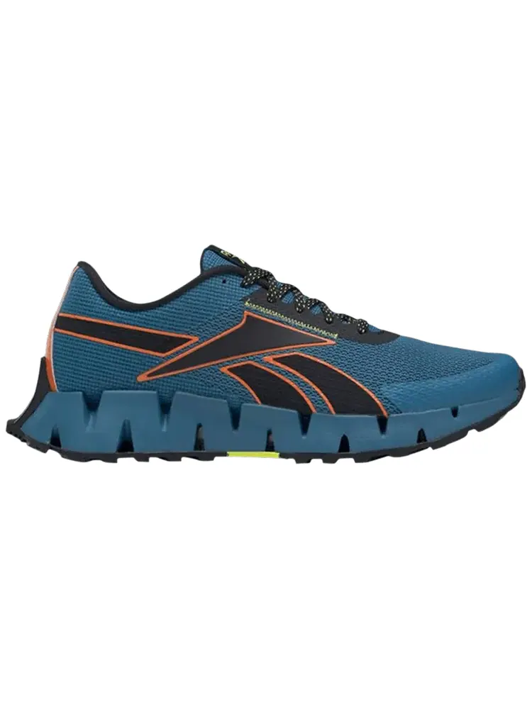 Кроссовки Reebok Zig Dynamica 2 Adventure 'Steely Blue Smash Orange' — изображение 1 из 1, синий оранжевый