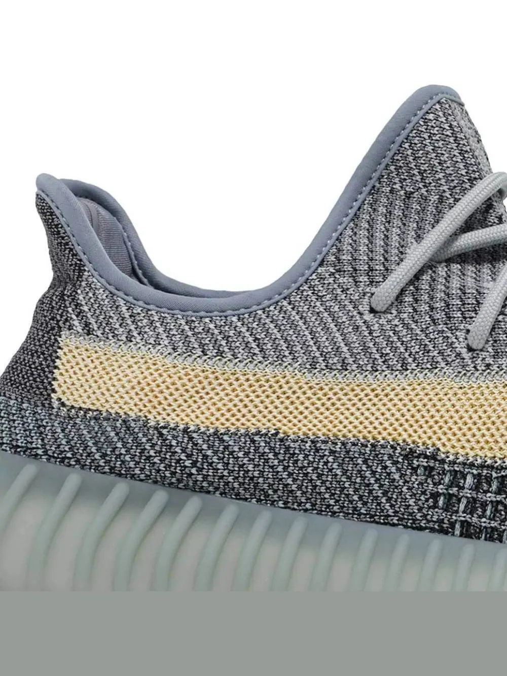 Кроссовки Yeezy Boost 350 V2 Ash Blue — изображение 6 из 8, синий