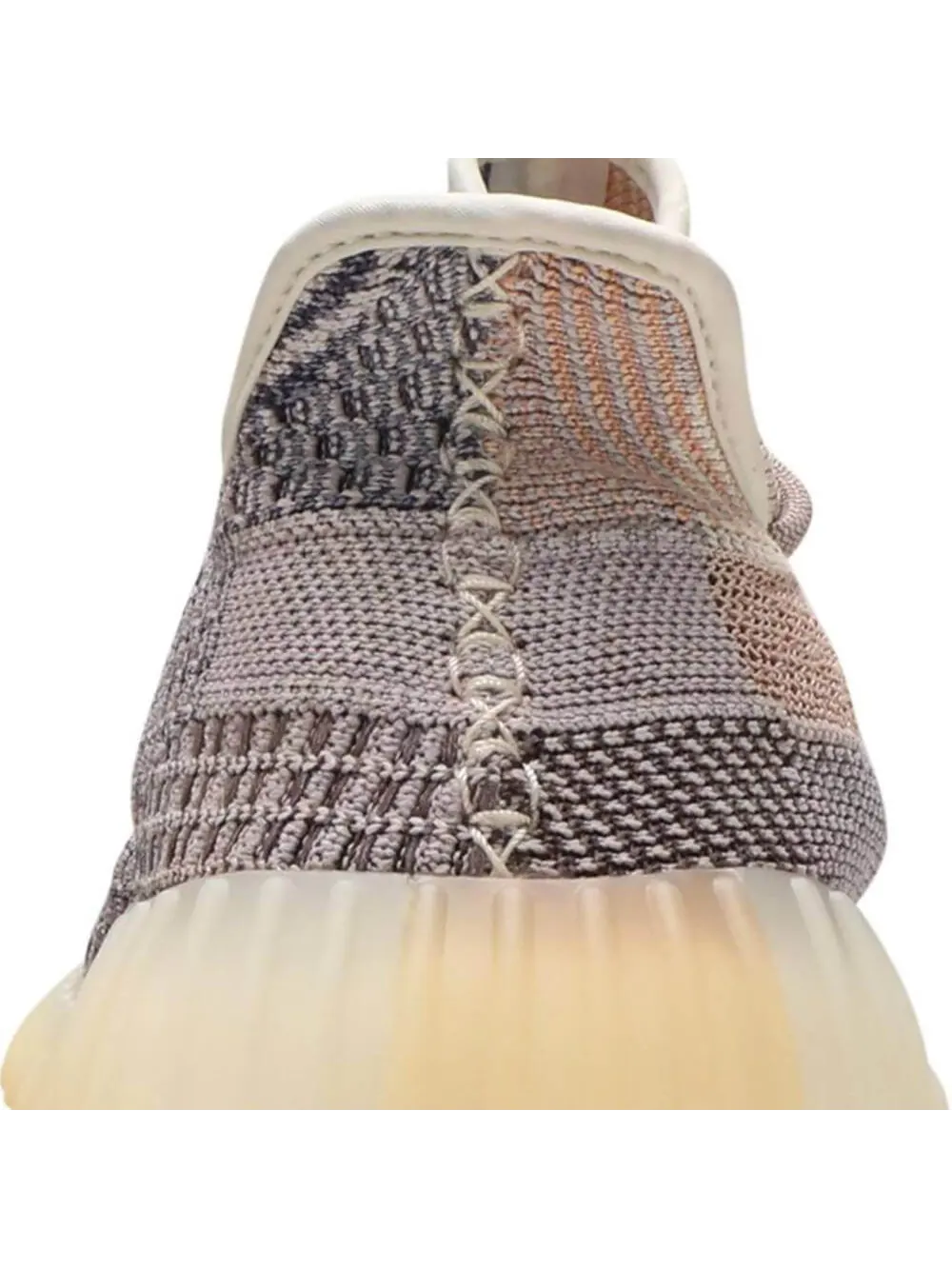 Кроссовки Yeezy Boost 350 V2 Ash Pearl — изображение 8 из 10, розовый
