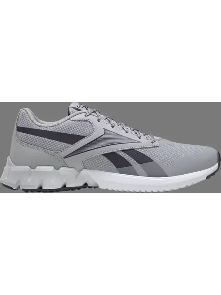 Кроссовки ztaur run 'grey vector navy' Reebok — изображение 1 из 1, серый