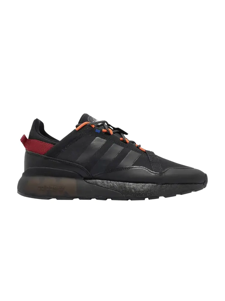 Кроссовки adidas ZX 2K Boost Pure 'Black Scarlet' — изображение 1 из 1, черный/черный