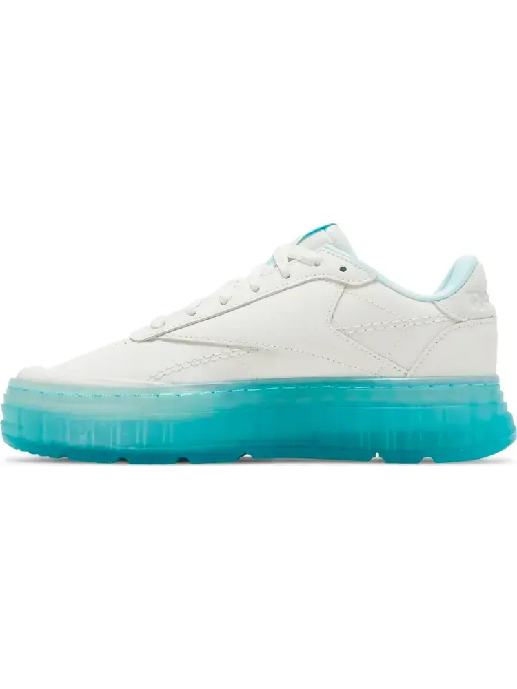 Кроссовки madwomen x wmns club c double geo 'chalk hydro blue' Reebok — изображение 3 из 8, белый