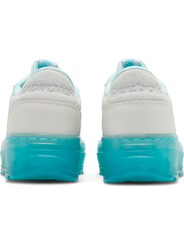 Кроссовки madwomen x wmns club c double geo 'chalk hydro blue' Reebok — изображение 6 из 8, белый