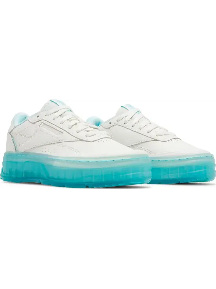Кроссовки madwomen x wmns club c double geo 'chalk hydro blue' Reebok — изображение 8 из 8, белый