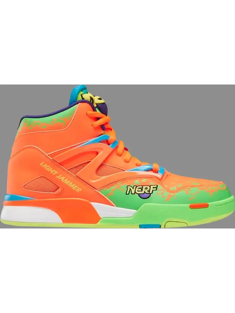 Кроссовки nerf x pump omni zone 2 'light jammer' Reebok, апельсин — изображение 1 из 1, оранжевый