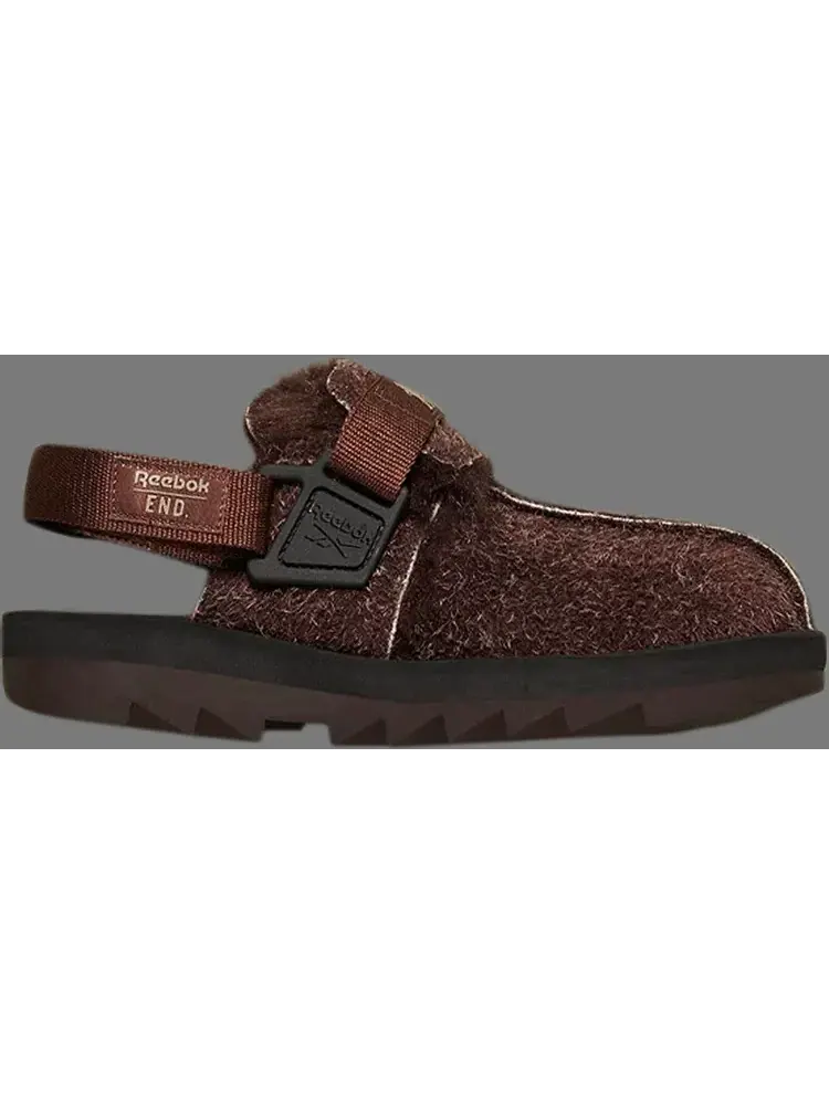 Кроссовки end. x beatnik sandal 'reported sightings - big foot' Reebok — изображение 1 из 1, коричневый