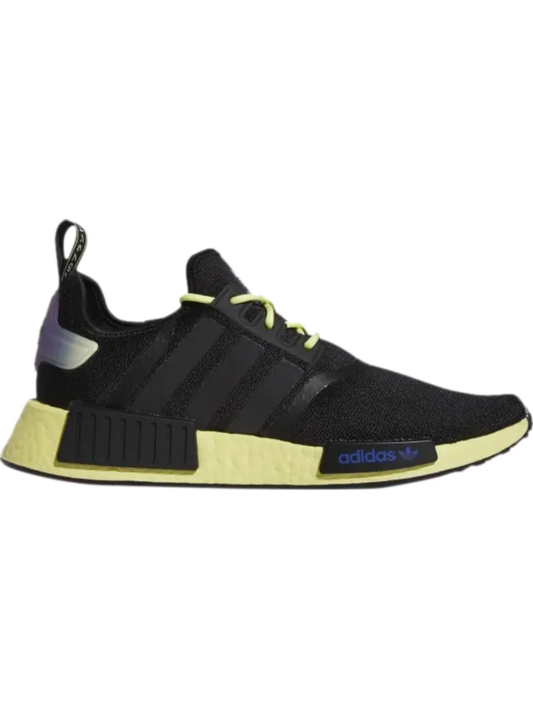 Кроссовки Adidas NMD_R1 'Black Pulse Yellow' — изображение 1 из 1, черный