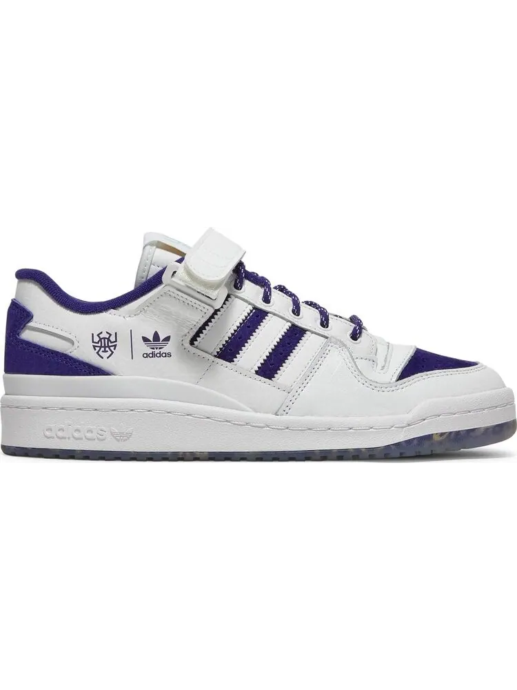 Кроссовки Adidas Donovan Mitchell x Forum Low 'Collegiate Purple' — изображение 1 из 8, фиолетовый
