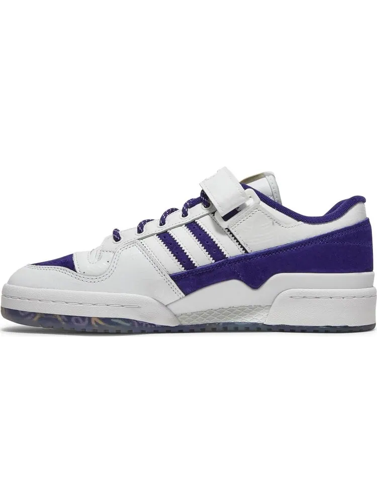 Кроссовки Adidas Donovan Mitchell x Forum Low 'Collegiate Purple' — изображение 3 из 8, фиолетовый