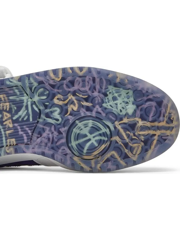 Кроссовки Adidas Donovan Mitchell x Forum Low 'Collegiate Purple' — изображение 5 из 8, фиолетовый
