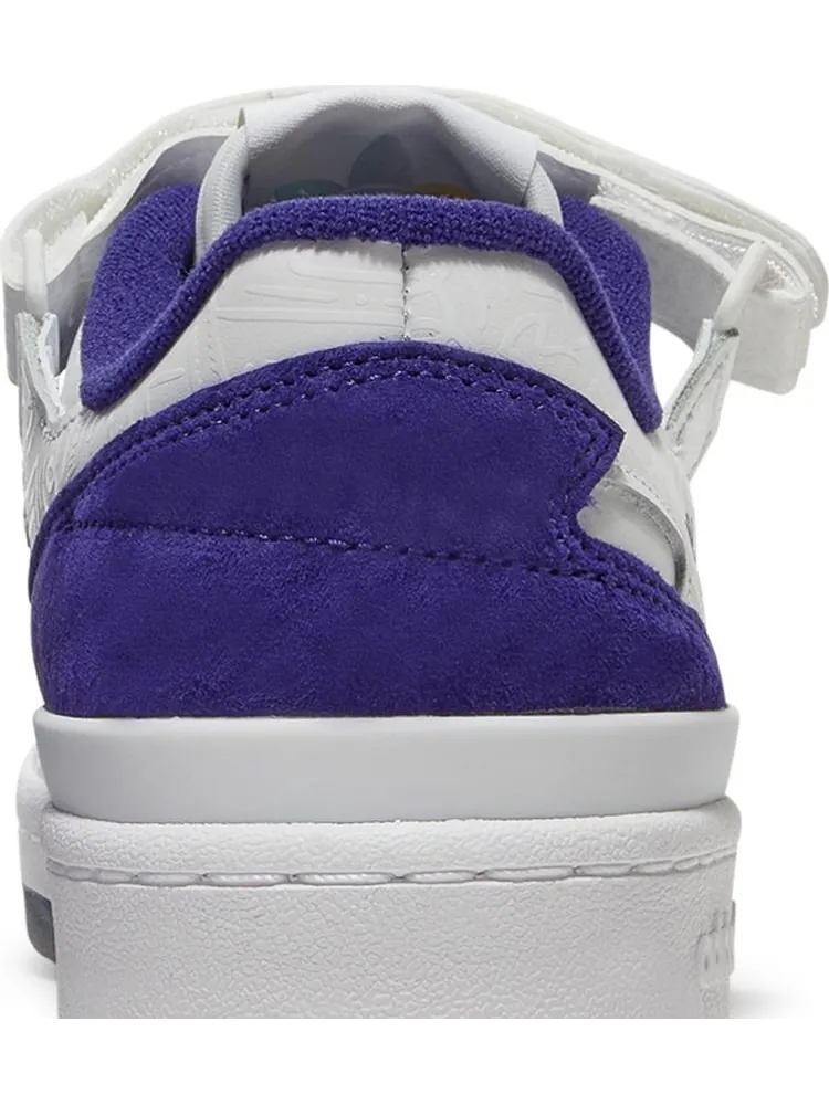 Кроссовки Adidas Donovan Mitchell x Forum Low 'Collegiate Purple' — изображение 7 из 8, фиолетовый