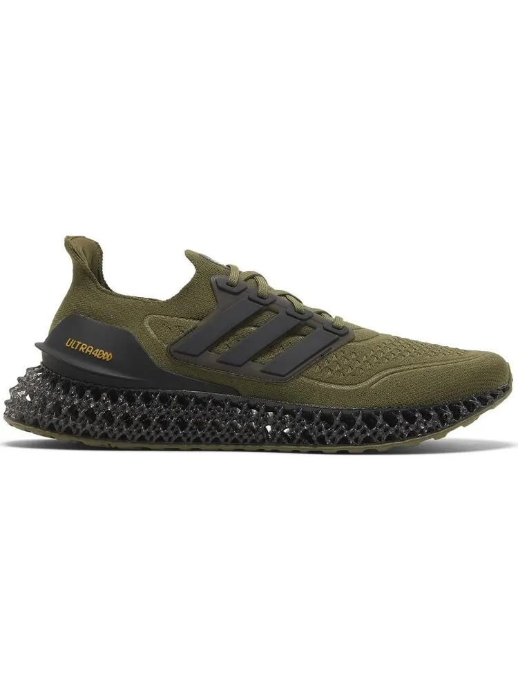 Кроссовки Adidas Ultra 4DFWD 'Focus Olive' — изображение 1 из 8, зеленый