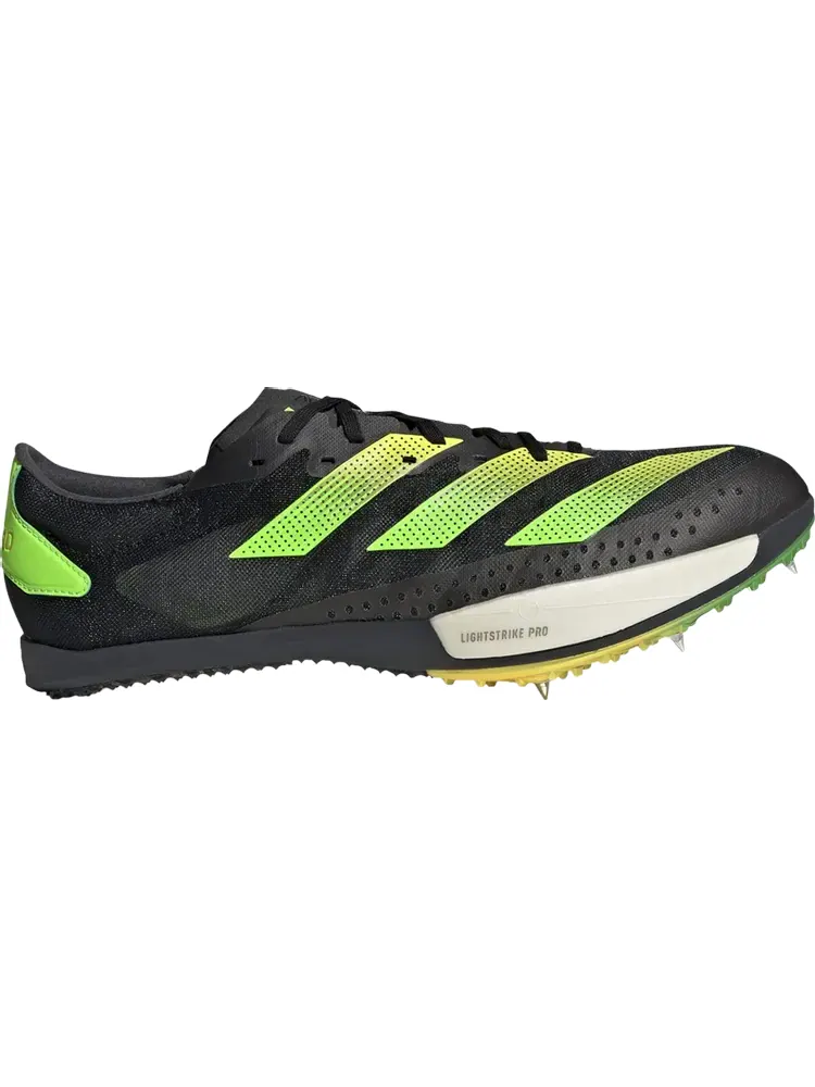 Кроссовки Adidas Adizero Ambition 'Black Solar Green' — изображение 1 из 1, черный