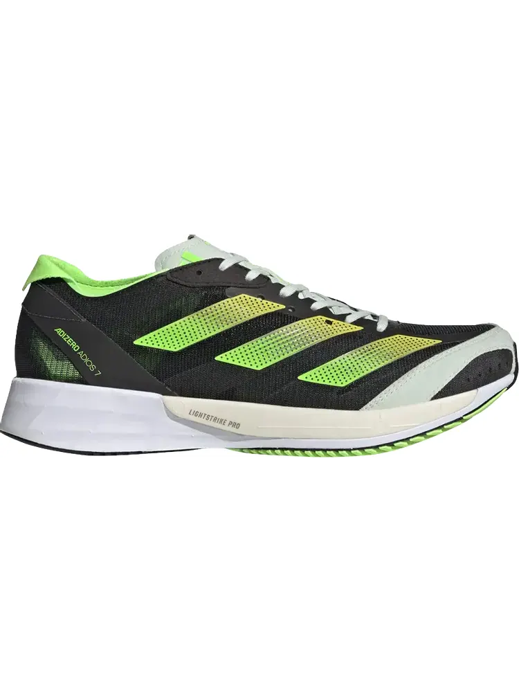 Кроссовки Adidas Wmns Adizero Adios 7 'Black Solar Green' — изображение 1 из 1, черный