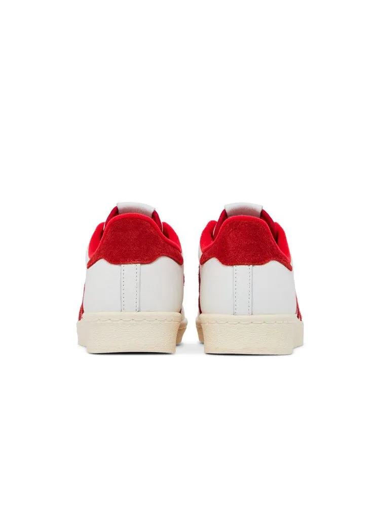 Кроссовки adidas Superstar 82 'White Vivid Red' — изображение 7 из 9