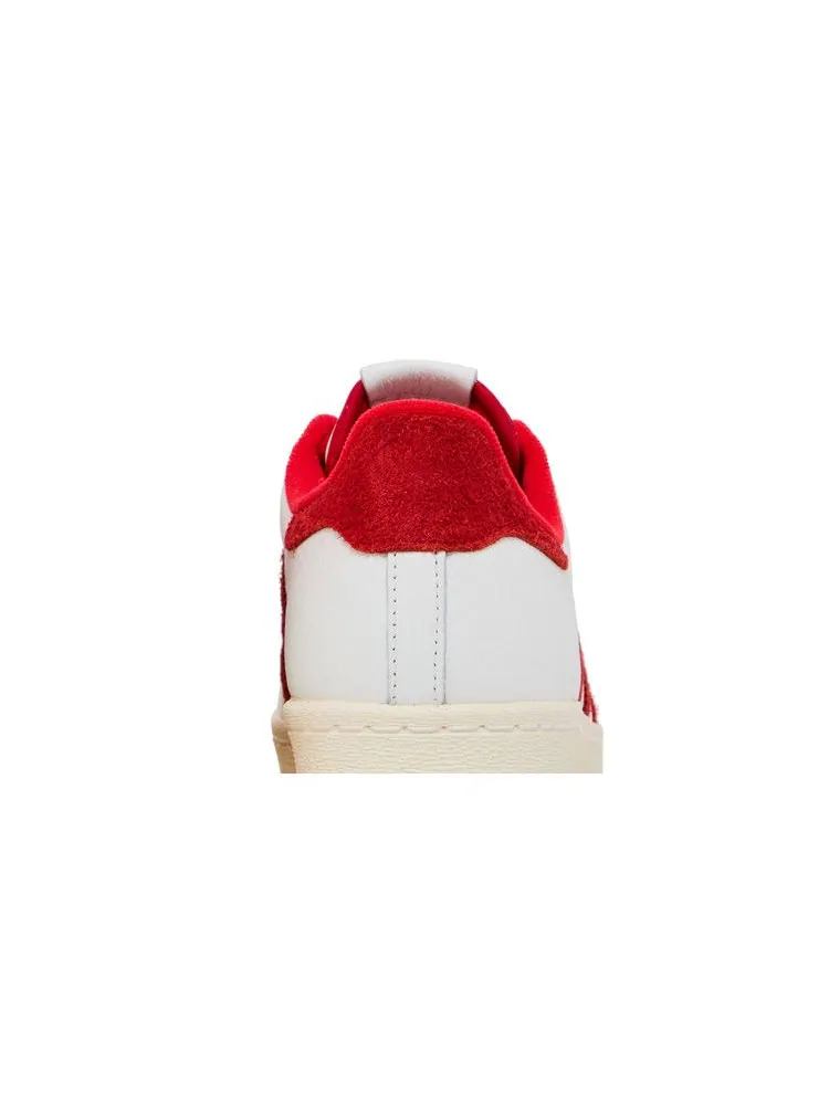 Кроссовки adidas Superstar 82 'White Vivid Red' — изображение 8 из 9