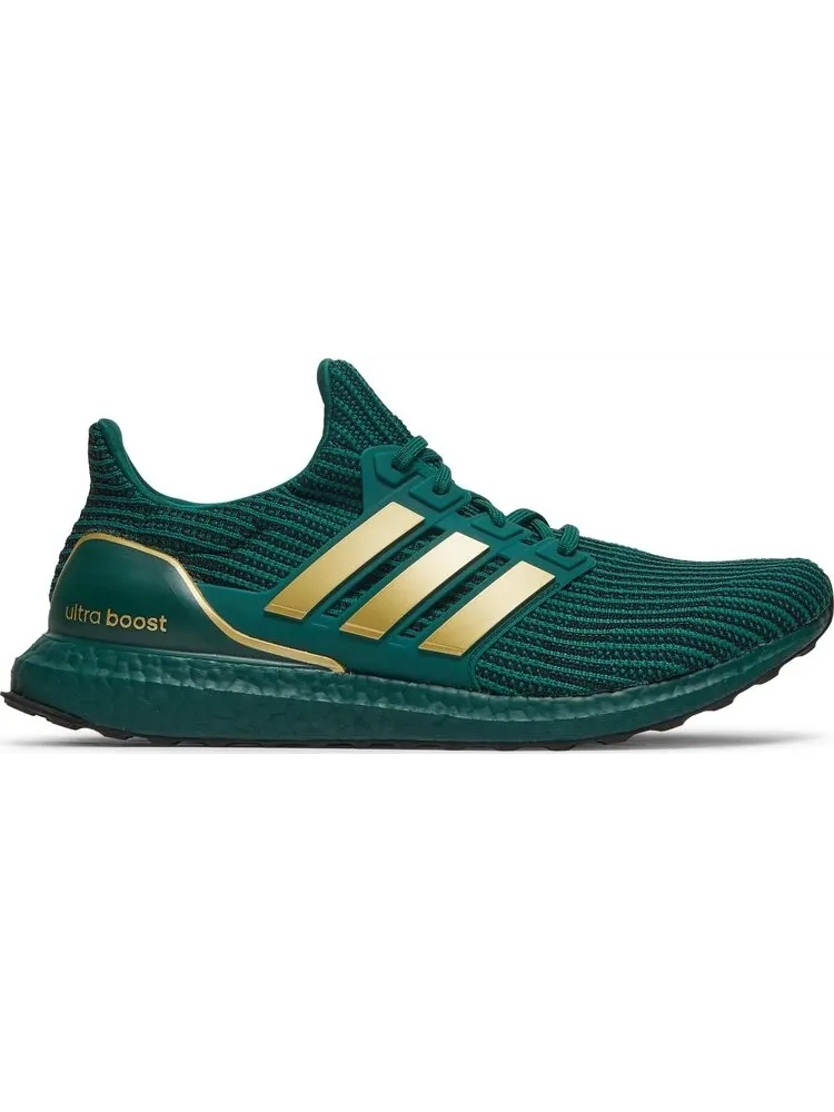 Кроссовки Adidas UltraBoost 4.0 DNA 'Green Matte Gold' — изображение 1 из 8, зеленый