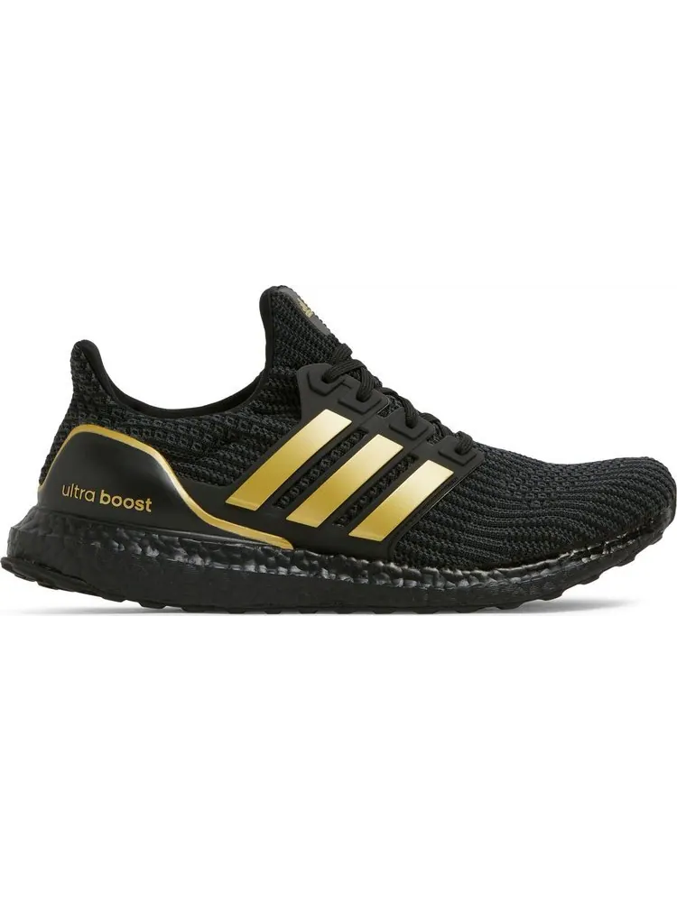 Кроссовки Adidas UltraBoost 4.0 DNA 'Black Matte Gold' — изображение 1 из 8, черный