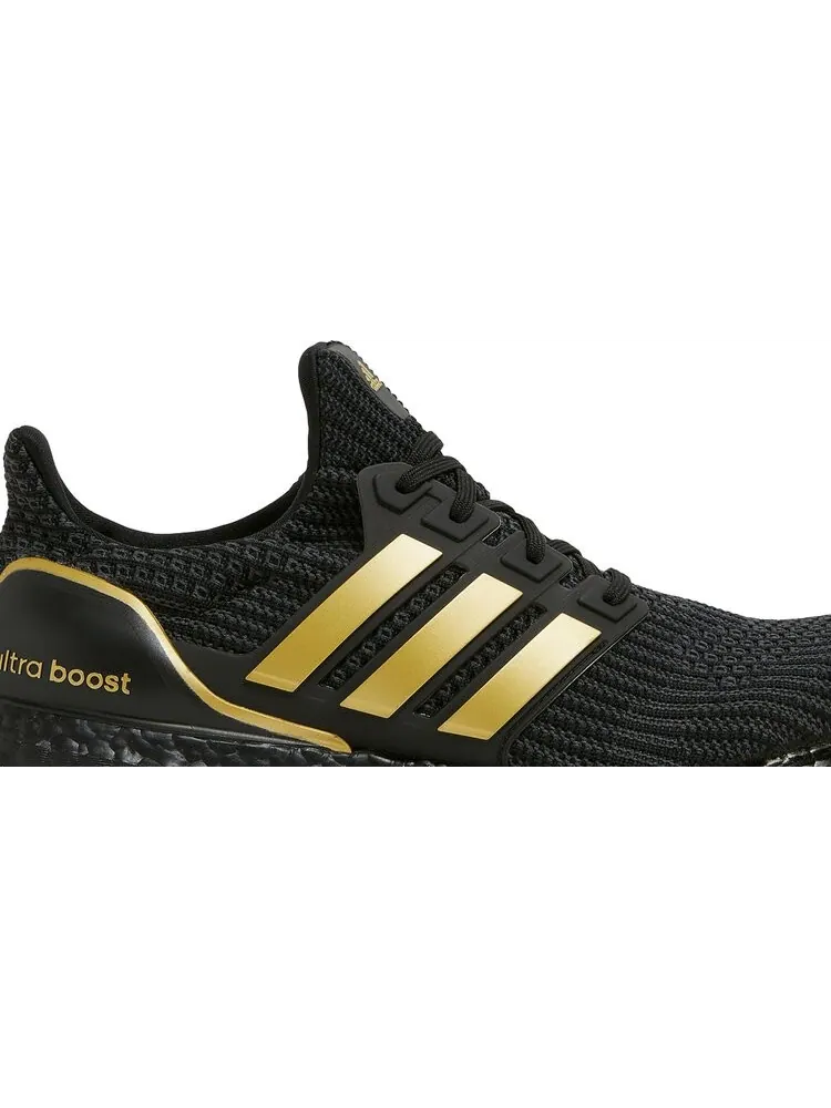 Кроссовки Adidas UltraBoost 4.0 DNA 'Black Matte Gold' — изображение 2 из 8, черный