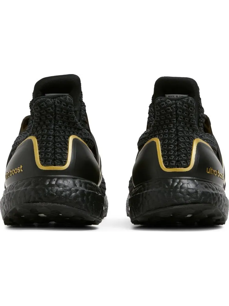 Кроссовки Adidas UltraBoost 4.0 DNA 'Black Matte Gold' — изображение 6 из 8, черный