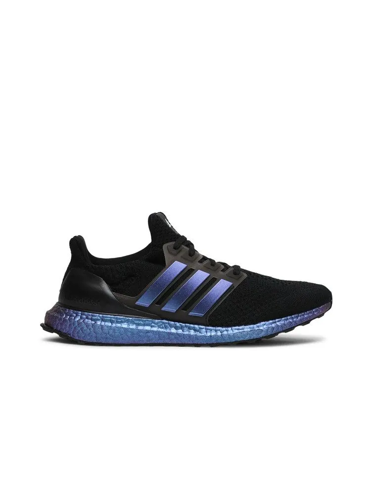 Кроссовки adidas UltraBoost 5.0 DNA 'Black Metallic Blue' — изображение 2 из 9, черный/черный/белый