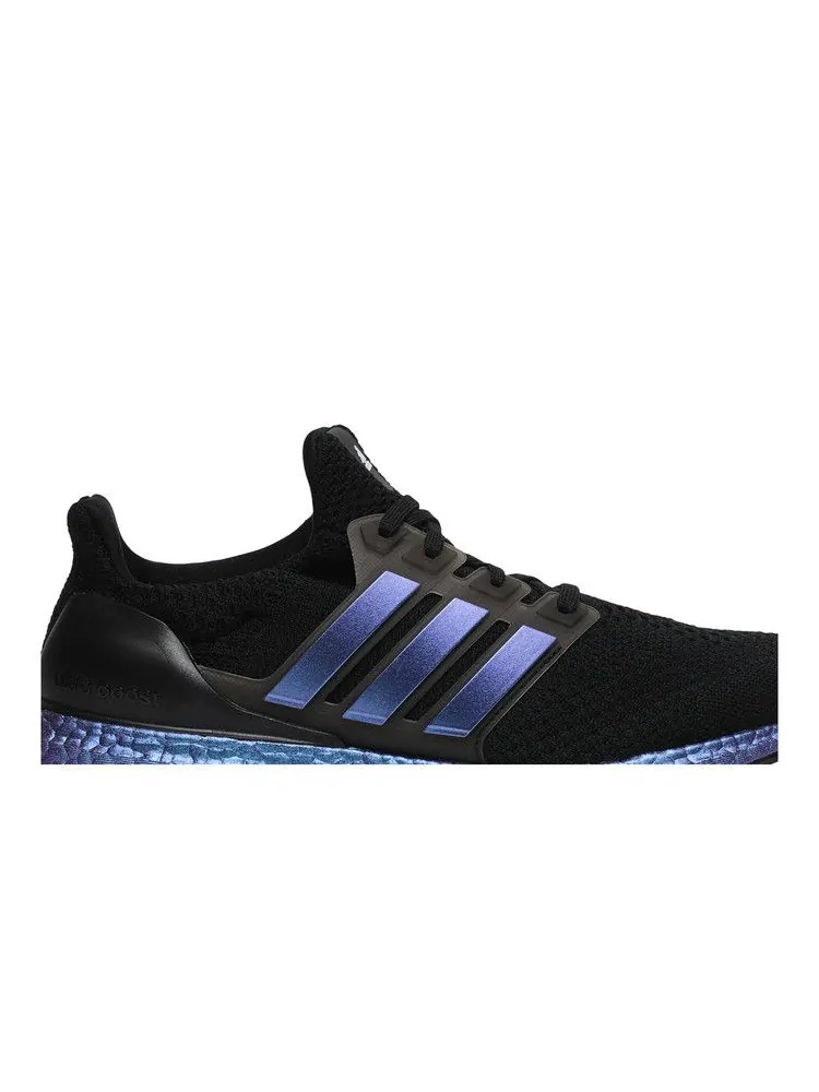 Кроссовки adidas UltraBoost 5.0 DNA 'Black Metallic Blue' — изображение 3 из 9, черный/черный/белый