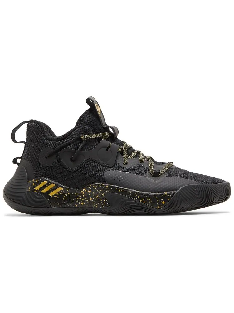 Кроссовки adidas Harden Stepback 3 'Black Gold Metallic' — изображение 1 из 8, черный