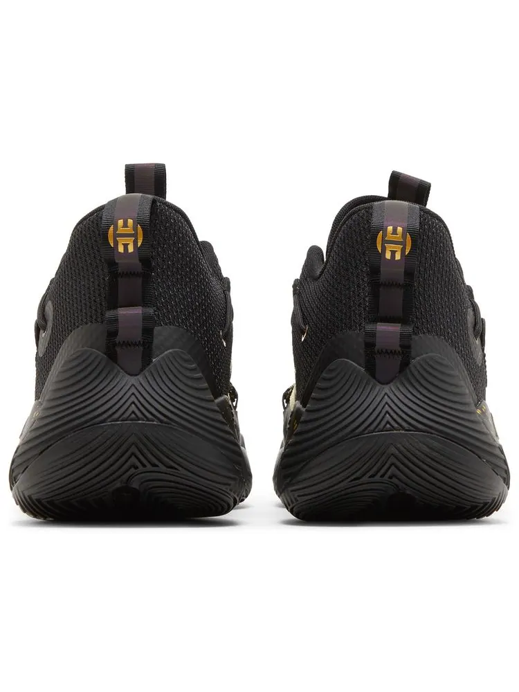 Кроссовки adidas Harden Stepback 3 'Black Gold Metallic' — изображение 6 из 8, черный