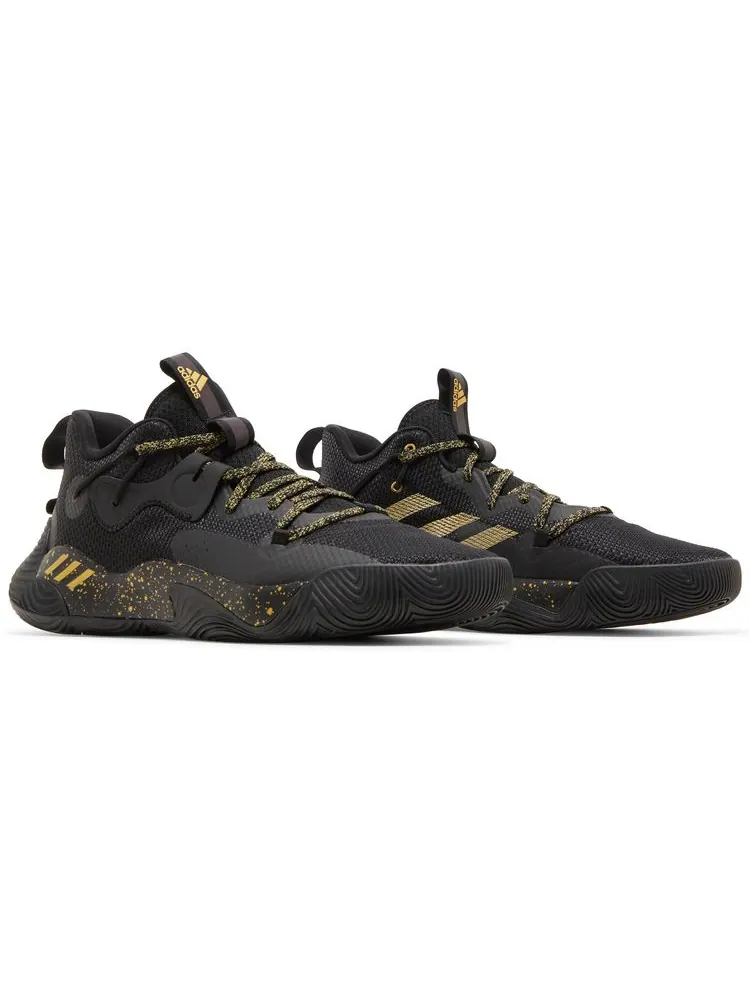 Кроссовки adidas Harden Stepback 3 'Black Gold Metallic' — изображение 8 из 8, черный