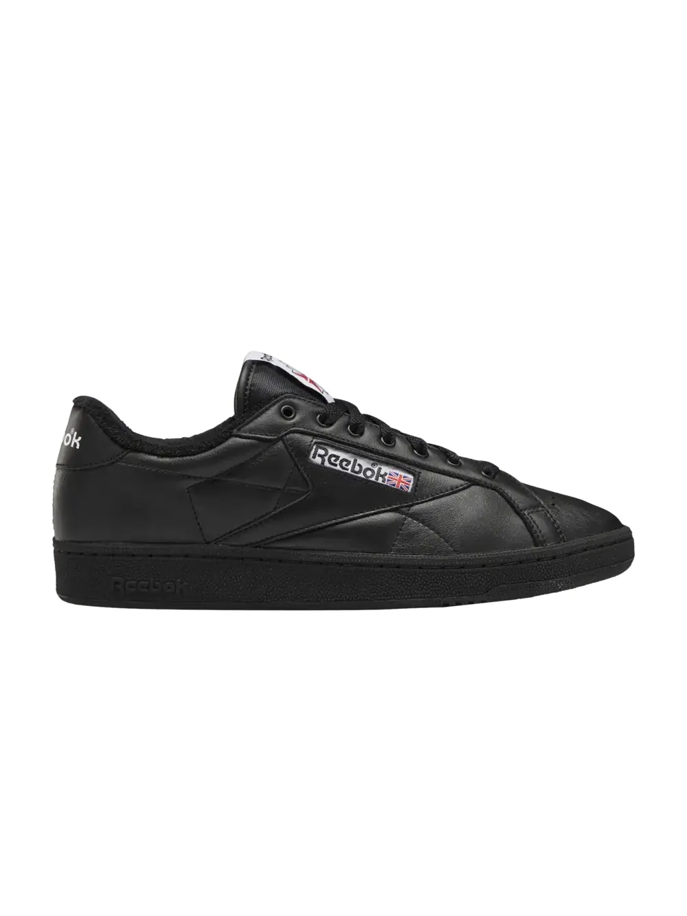 Кроссовки Club C 85 Grounds Reebok — изображение 1 из 1, черный/красный/черный