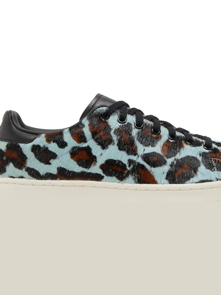 Кроссовки Adidas Stan Smith H 'Leopard' — изображение 2 из 8, синий