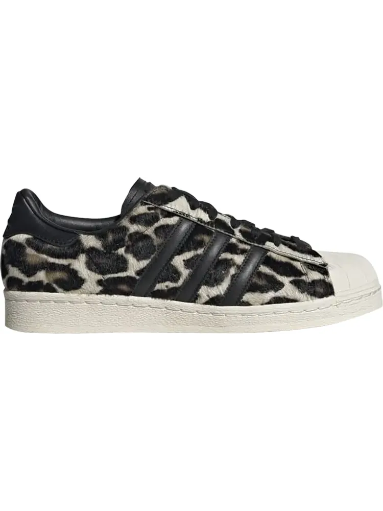 Кроссовки Adidas Superstar 82 'Leopard' — изображение 1 из 1, черный