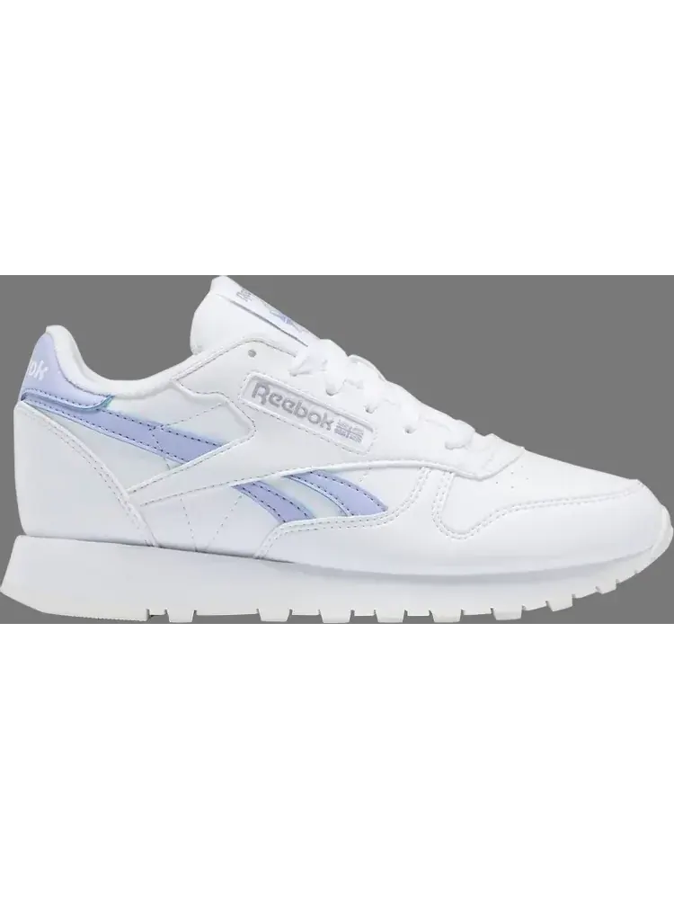 Кроссовки wmns classic leather 'white lilac glow' Reebok — изображение 1 из 1, белый