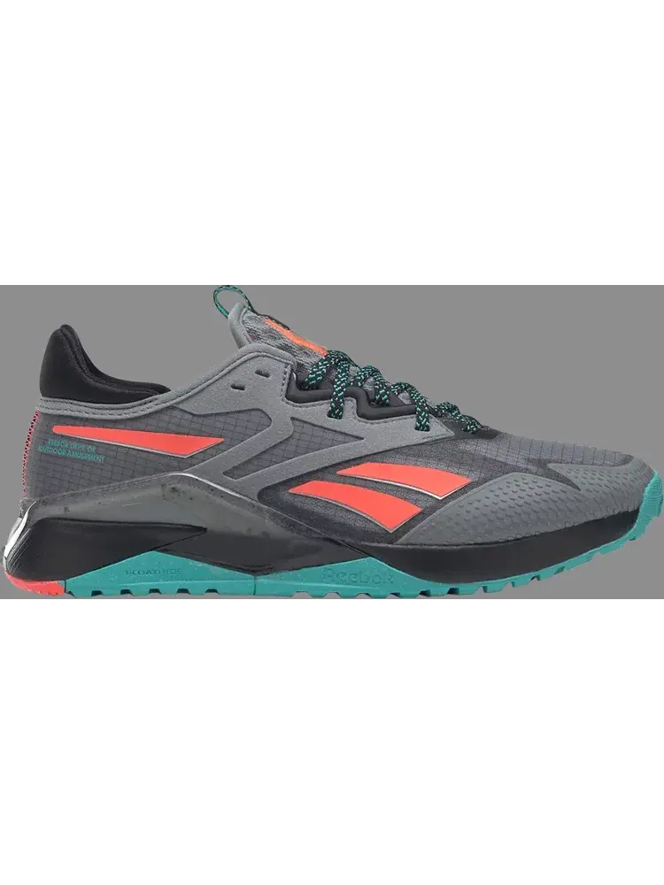 Кроссовки wmns nano x2 tr adventure 'grey classic teal' Reebok — изображение 1 из 1, серый