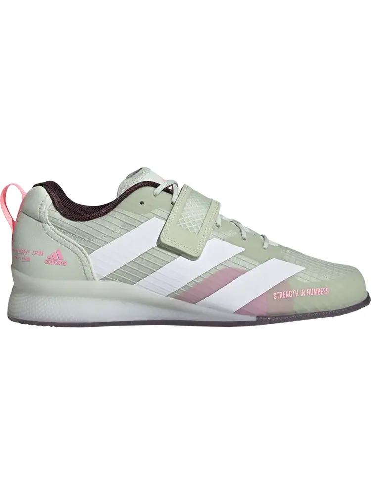 Кроссовки Adidas Adipower Weightlifting 3 'Linen Green Beam Pink' — изображение 1 из 1, зеленый