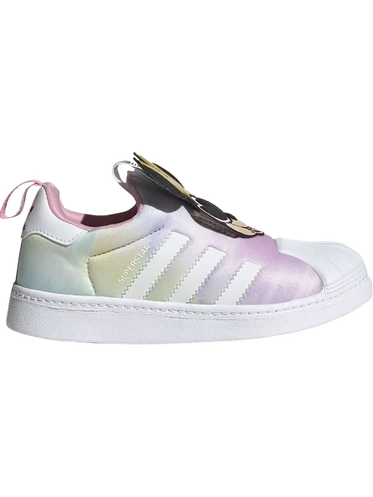 Кроссовки Adidas Disney x Superstar 360 J 'Minnie Mouse' — изображение 1 из 1, розовый