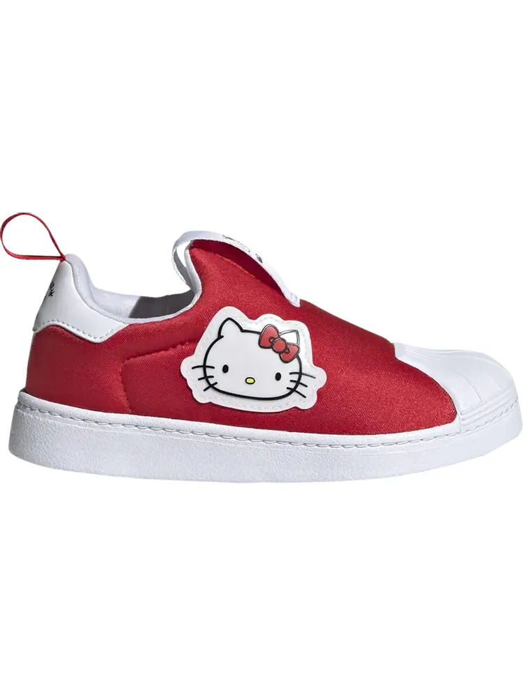 Кроссовки Adidas Hello Kitty x Superstar 360 J 'Vivid Red' — изображение 1 из 1, красный