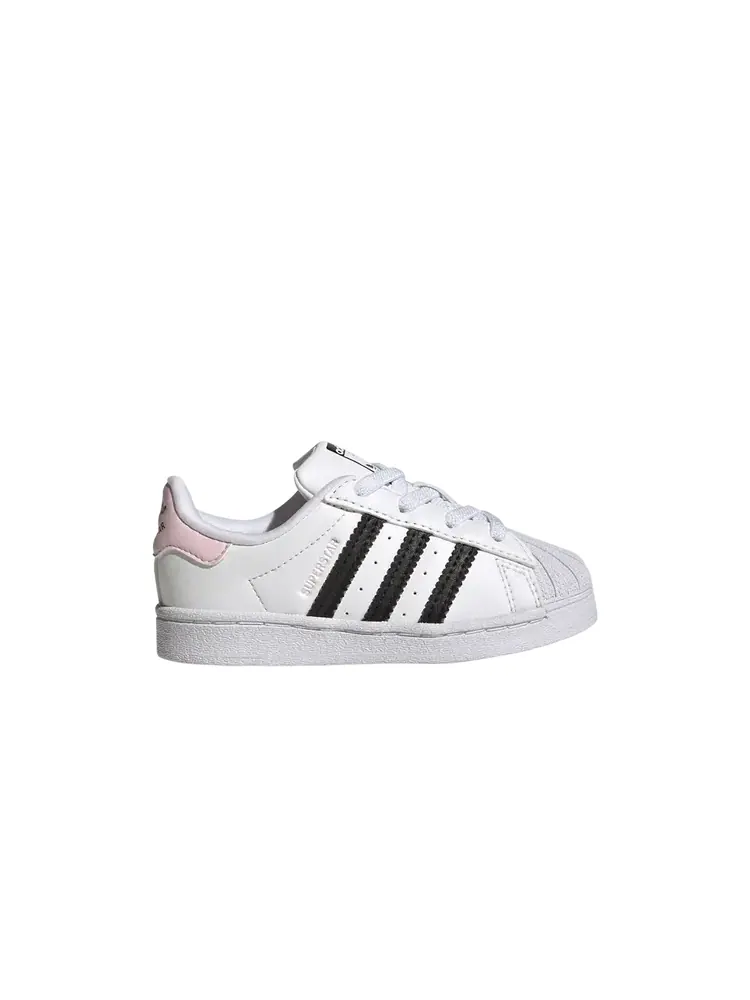 Кроссовки Adidas Superstar I — изображение 1 из 1, белый/черный/розовый