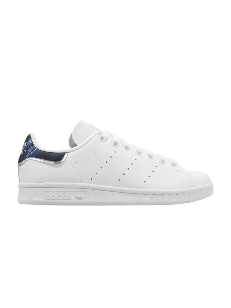 Кроссовки adidas Wmns Stan Smith 'White Night Sky Marble' — изображение 1 из 1, белый//серебристый