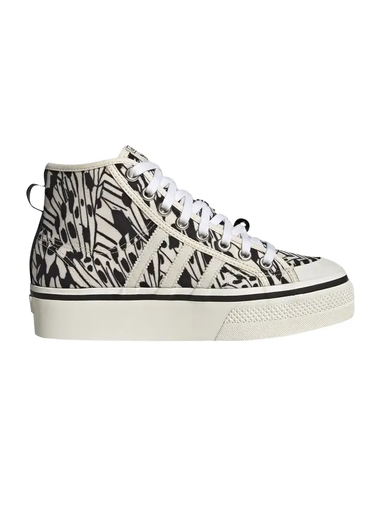 Кроссовки Adidas Wmns Nizza Platform Mid — изображение 1 из 1, белый