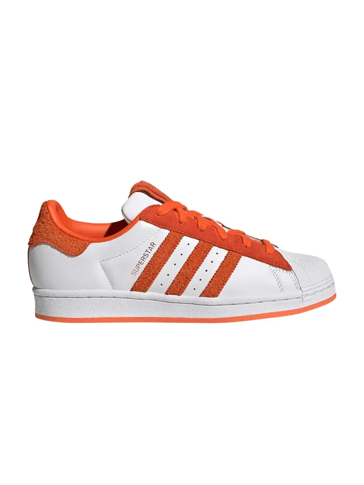 Кроссовки adidas Wmns Superstar 'White Semi Orange' — изображение 1 из 1