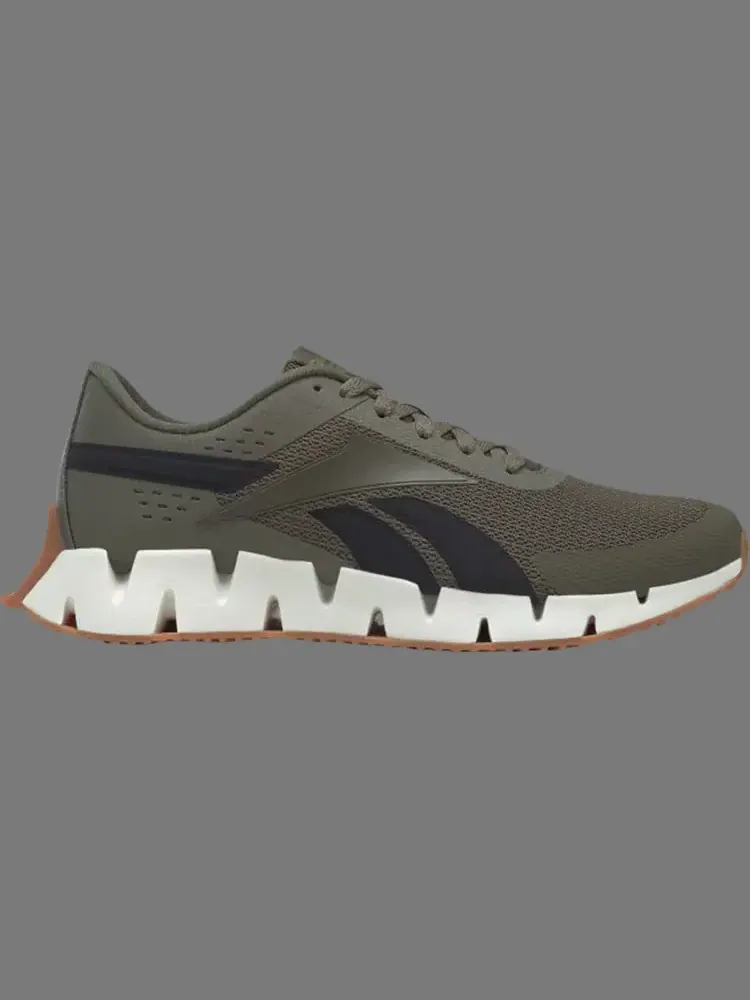 Кроссовки zig dynamica 2 'army green' Reebok — изображение 1 из 1, зеленый