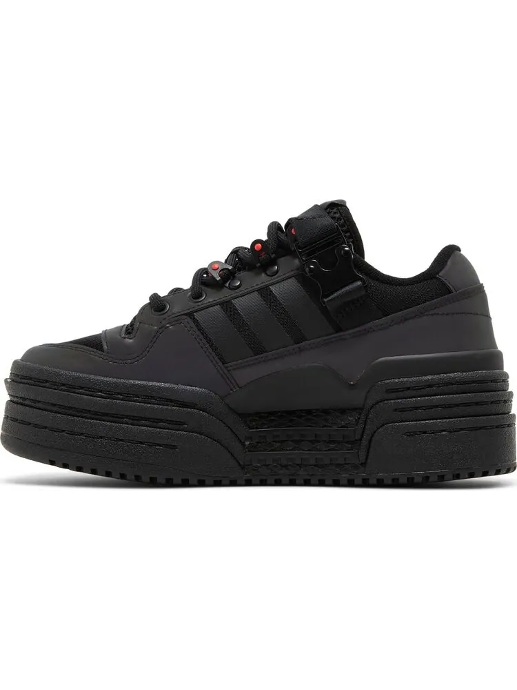Кроссовки Adidas Wmns Triple Platforum Low 'Black Iridescent' — изображение 3 из 8, черный