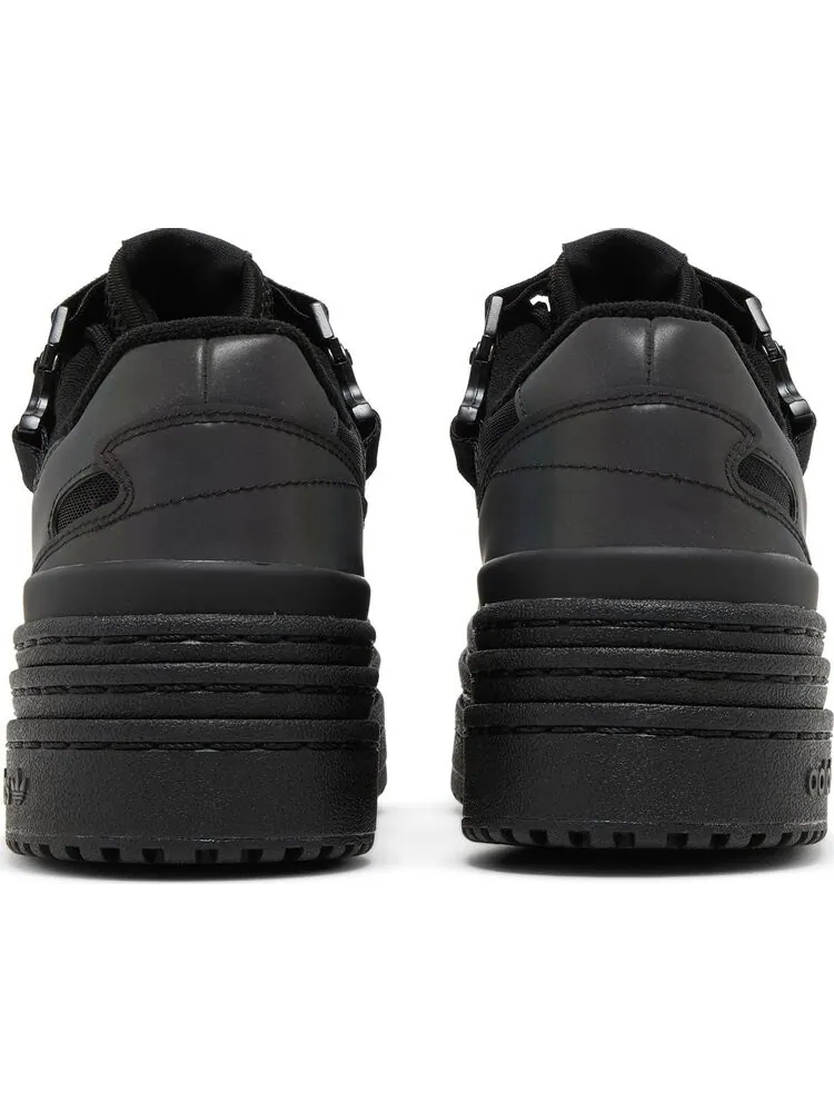 Кроссовки Adidas Wmns Triple Platforum Low 'Black Iridescent' — изображение 6 из 8, черный