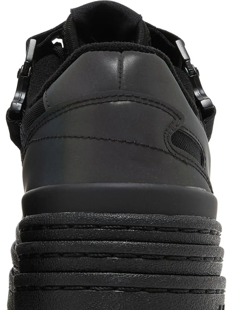 Кроссовки Adidas Wmns Triple Platforum Low 'Black Iridescent' — изображение 7 из 8, черный