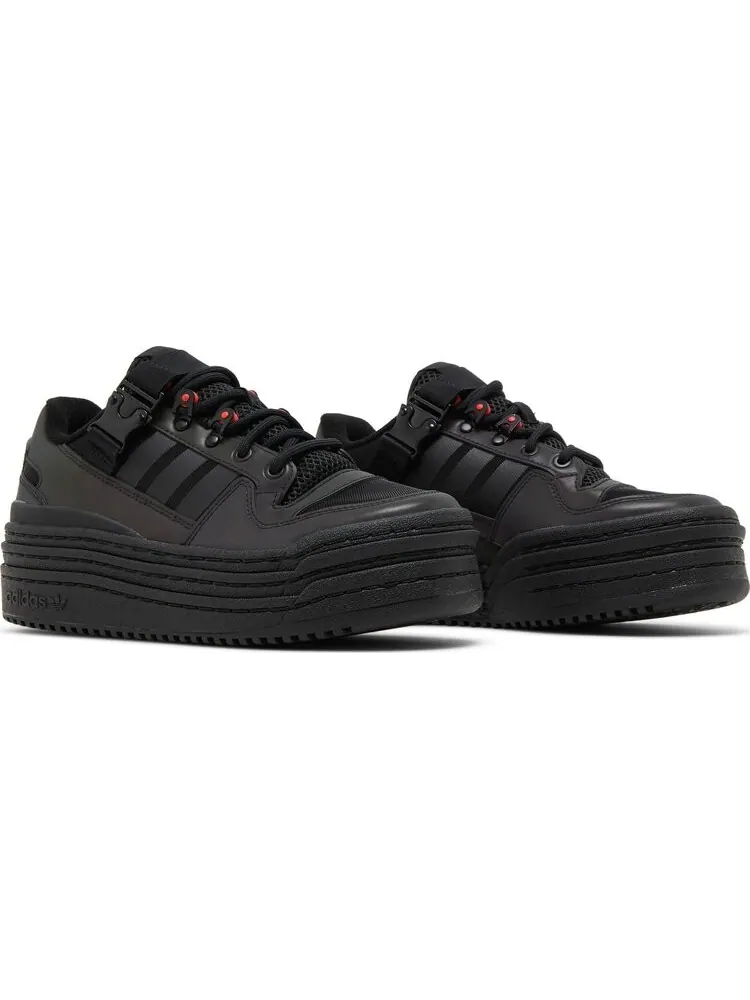 Кроссовки Adidas Wmns Triple Platforum Low 'Black Iridescent' — изображение 8 из 8, черный