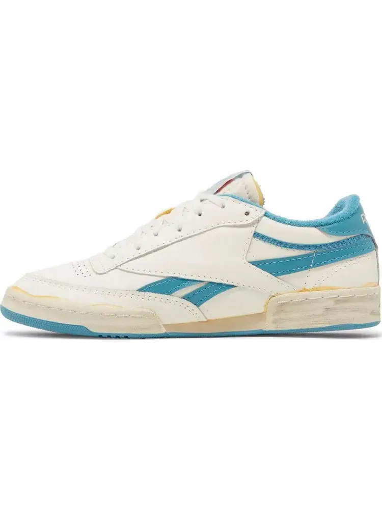 Кроссовки Reebok Club C 85 Vintage — изображение 3 из 8, белый-светлый синий