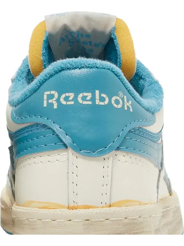 Кроссовки Reebok Club C 85 Vintage — изображение 7 из 8, белый-светлый синий